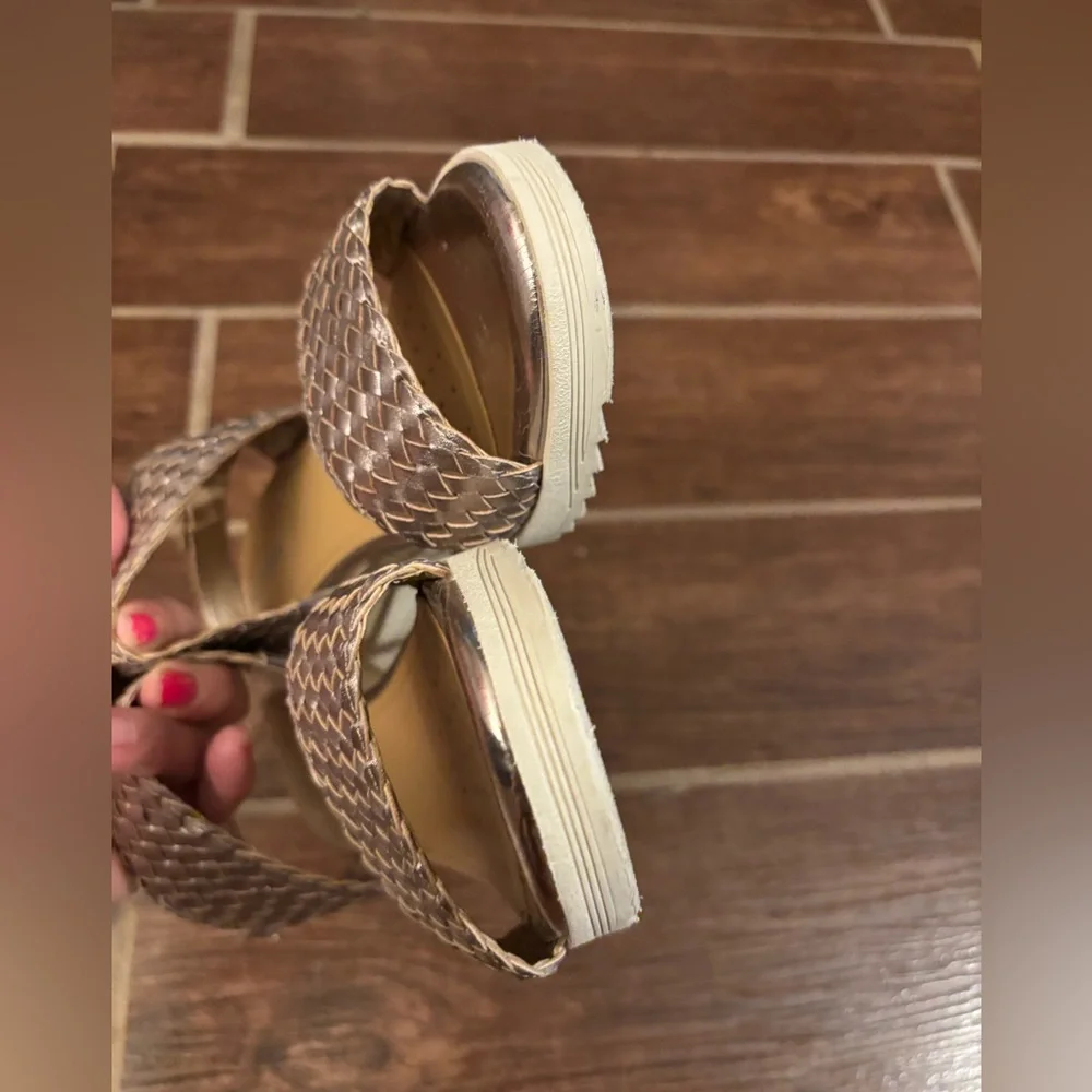 Easy Spirit Martha Stuart Sezuri Leather Sandals Strappy 8.5